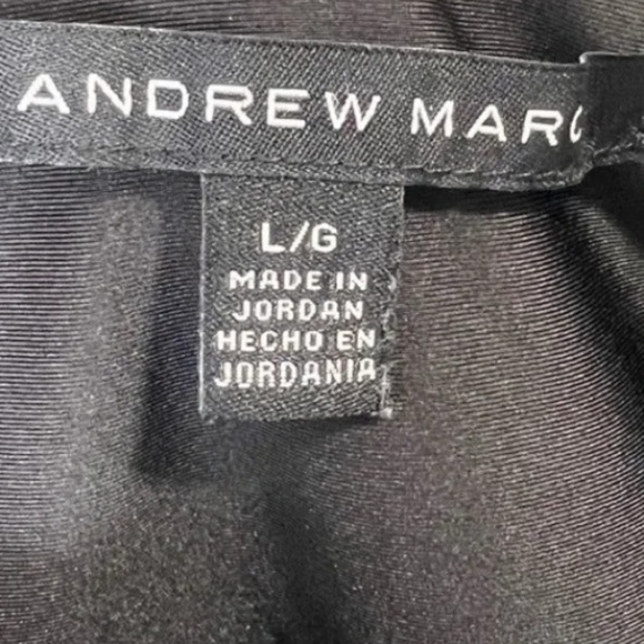 excellent condition faux suede pull on leggings size large Andrew Marsc - Picture 3 of 5